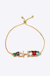 A to J Zircon Bracelet H One Size Bracelets - Tophatter Daily Deals