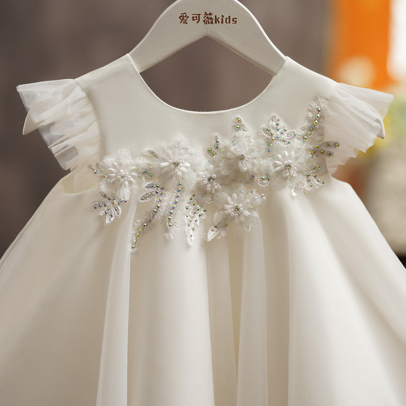 Baby Girl One Year Old Formal Dress Korean Birthday 0 - Tophatter Daily Deals