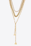 Layered 18K Gold-Plated Necklace Necklaces - Tophatter Daily Deals