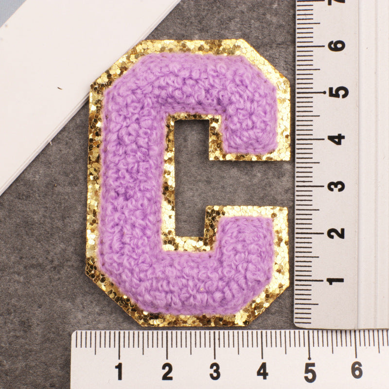 26 Letter Clothing Patch Embroider 3 Style 0 - Tophatter Daily Deals