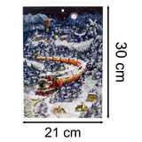 Magical Christmas Express A4 Christmas Advent Calendar | Picture Advent Calendar Advent Calendar - Tophatter Daily Deals