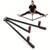 3-Bar Leg Stretcher with Adjustable Rollers Sports & Fitness > Exercise, Gym & Fitness > Gym Equipment & Accessories - Tophatter Daily Deals