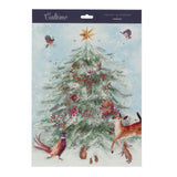 Woodland Tree Christmas Advent Calendar | Picture Advent Calendar - 41x31.5cm Advent Calendar - Tophatter Daily Deals