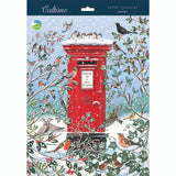 RSPB Christmas Postbox Advent Calendar | Traditional Picture Advent Calendar Advent Calendar - Tophatter Daily Deals