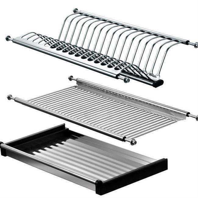 Built In Stainless Steel Cutlery Rack Of Cabinet 0 - Tophatter Daily Deals