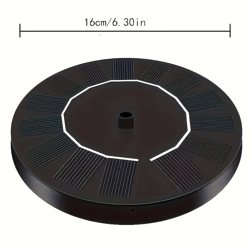 DIY Solar Fountain Pump for Outdoor Use Fountain & Ponds Accessories - Tophatter Daily Deals
