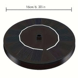 DIY Solar Fountain Pump for Outdoor Use Fountain & Ponds Accessories - Tophatter Daily Deals