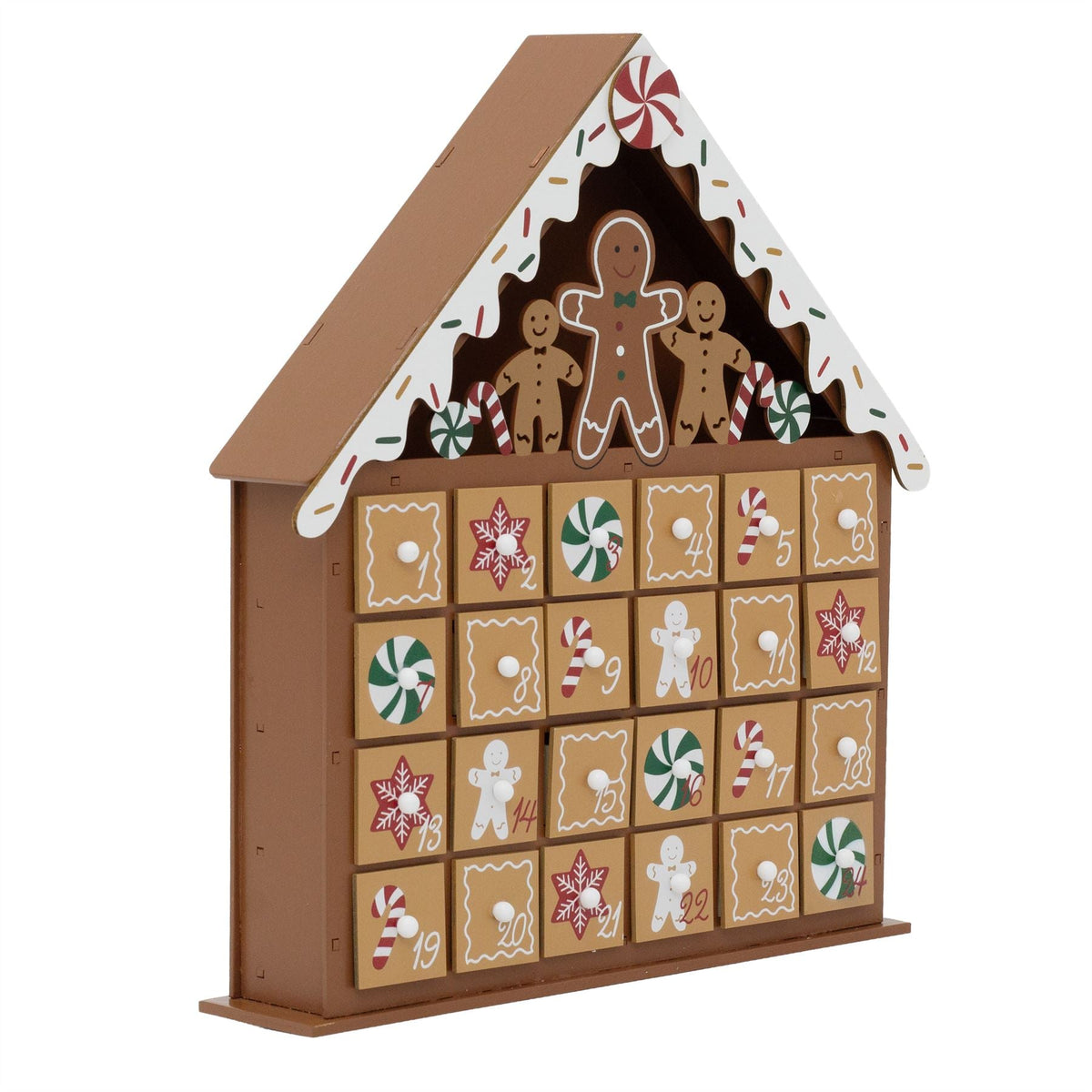 Gingerbread House Christmas Advent Calendar | Fill Our Own Advent Calendar Advent Calendar - Tophatter Daily Deals