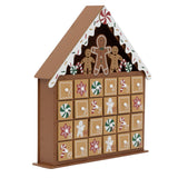 Gingerbread House Christmas Advent Calendar | Fill Our Own Advent Calendar Advent Calendar - Tophatter Daily Deals