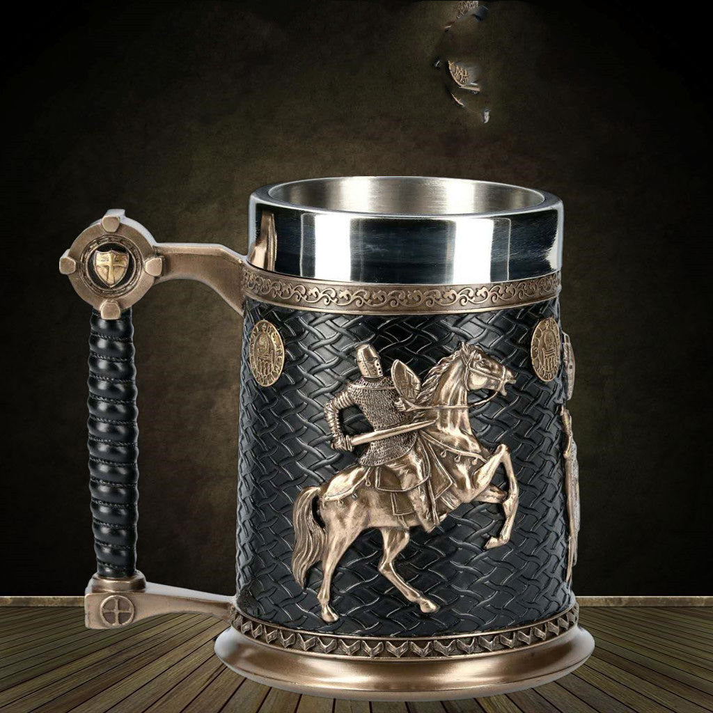 Beer Mugs Stein Tankard Double Headed Eagle Winged Sword 4style 0 - Tophatter Daily Deals