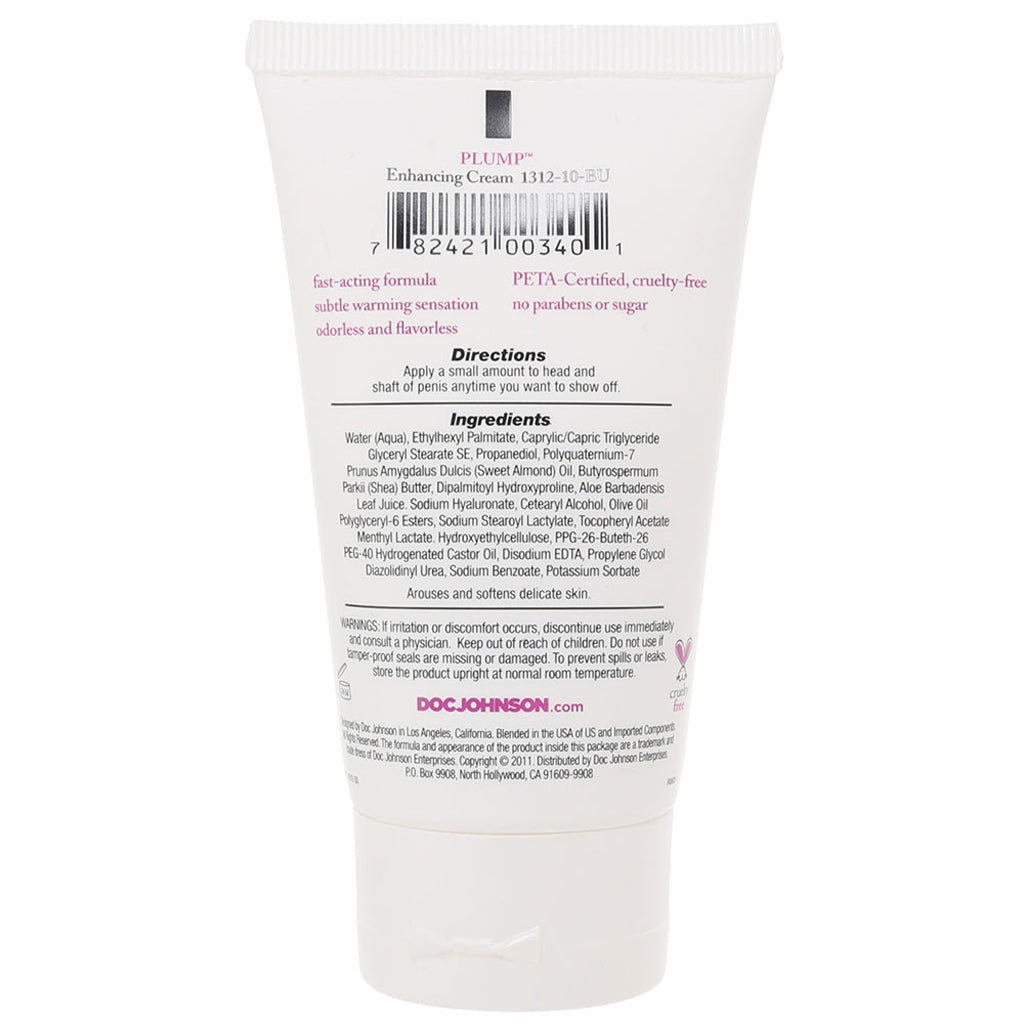 Plump Enhancement Cream for Men 2oz Lubes and Lotions > Sexual Stimulants - Tophatter Daily Deals
