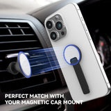 Aluminum Alloy Mobile Phone Bracket Horizontal And Vertical Available Rotating Decompression Back Paste Lollipop Small Mirror 0 - Tophatter Daily Deals