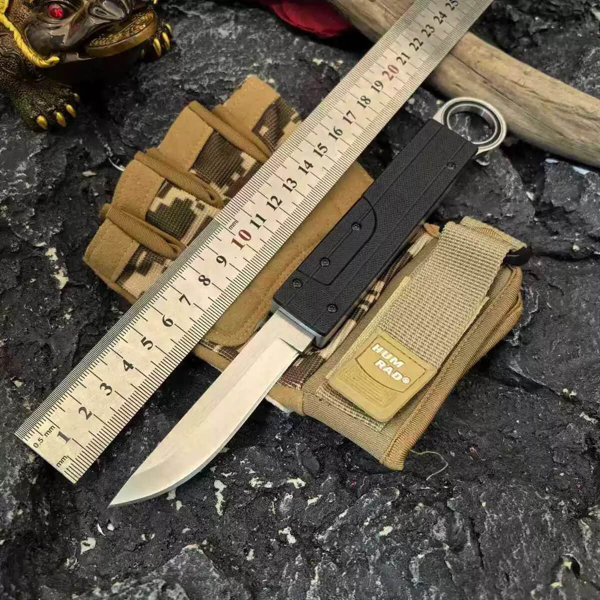 Outdoor sharp folding knife, portable Gravity knife-GS77 Pocket Knives - Tophatter Daily Deals