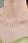 LUCKY Stainless Steel Necklace Gold One Size Necklaces - Tophatter Daily Deals