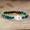 Turquoise Beaded Bracelet Bracelets - Tophatter Daily Deals