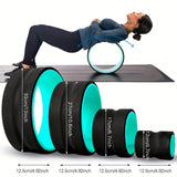 Back Stretching Yoga Wheel 4-Piece Set Sports & Fitness > Exercise, Gym & Fitness > Yoga & Pilates - Tophatter Daily Deals