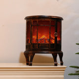 Brazier Decorations Christmas Fireplace Charcoal Lantern Fireplace Charcoal Lantern USB 0 - Tophatter Daily Deals