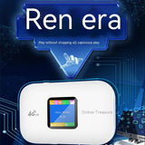 4G Wireless Router Vehicle-mounted Network Card Mobile Portable Wi-Fi 0 - Tophatter Daily Deals