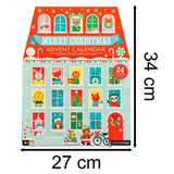 Childrens Christmas Advent Calendar House | Kids 3D Pop-Up Playset with Figures Advent Calendar - Tophatter Daily Deals
