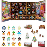 Pokemon Christmas Advent Calendar | 24 Days of Festive Figures and Accessories Advent Calendar - Tophatter Daily Deals