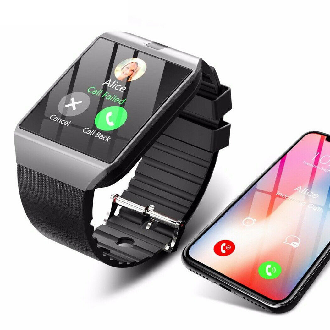 Bluetooth Smart Watch Chinese Language Version Touch Screen Phone 0 - Tophatter Daily Deals