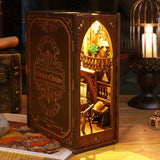 3D Miniature Bookshelf DIY Wooden Bookend Scene Home & Garden > Decor - Tophatter Daily Deals