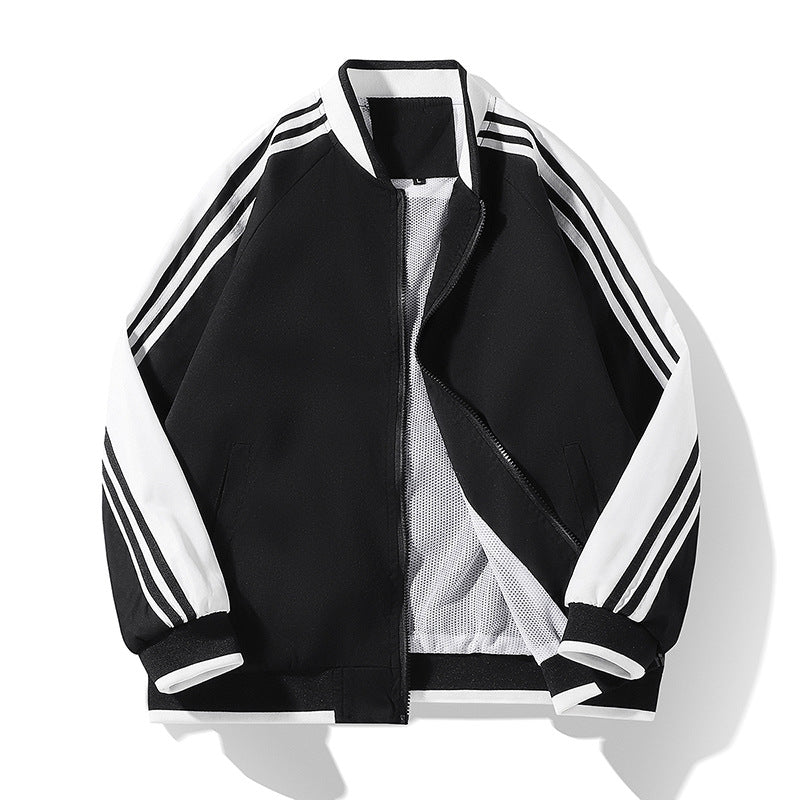 BLACK Jacket Casual Jacket Men Black 0 - Tophatter Daily Deals