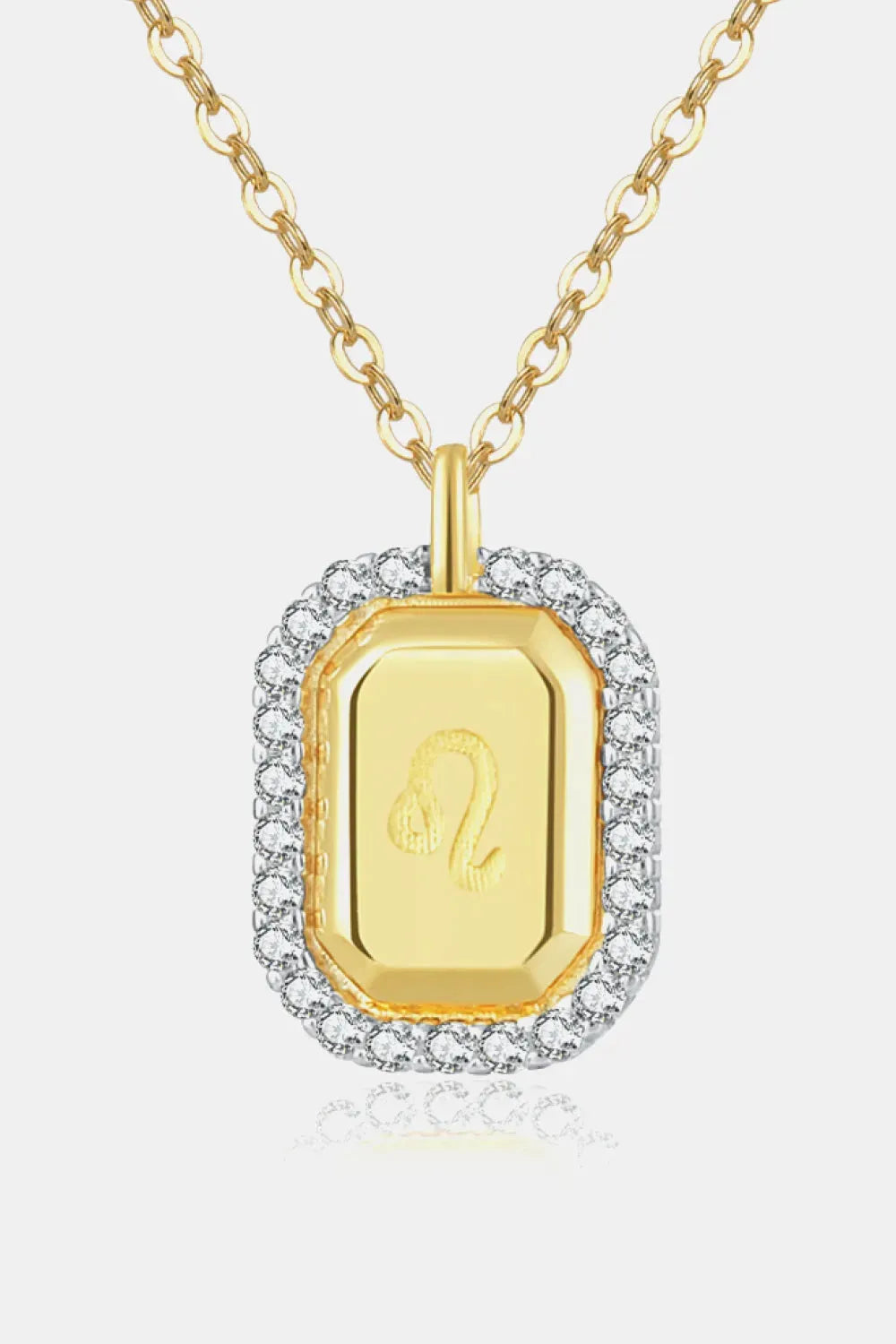 Zircon Decor Constellation Pendant Necklace Necklaces - Tophatter Daily Deals