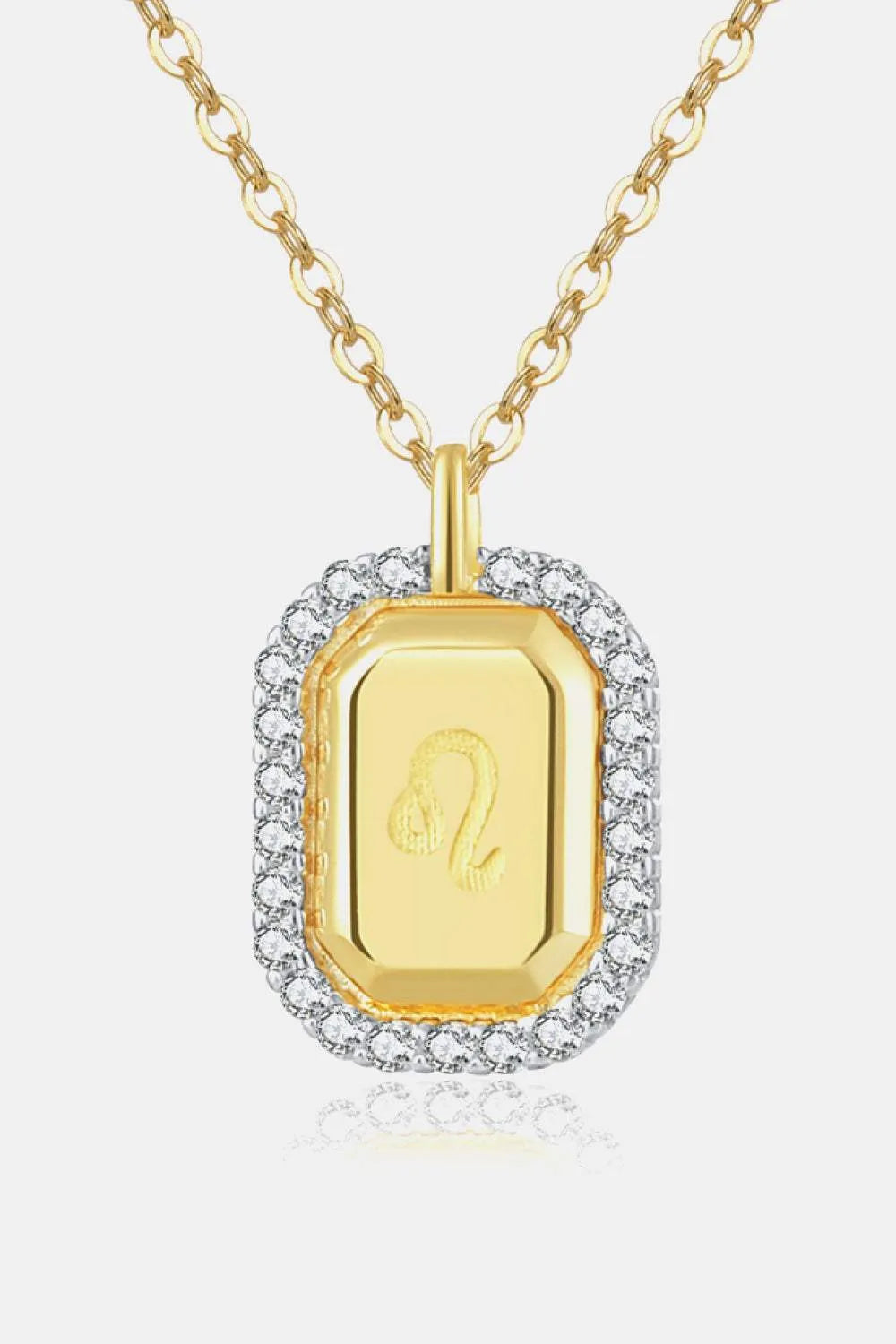 Zircon Decor Constellation Pendant Necklace Necklaces - Tophatter Daily Deals