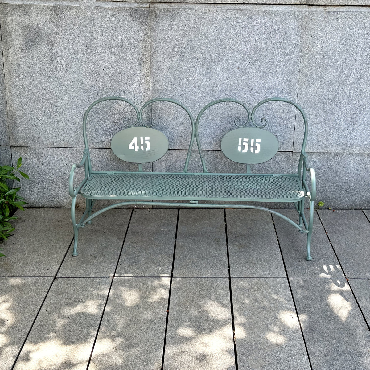 Outdoor Chair with Backrest for Patio Outdoor Benches - Tophatter Daily Deals