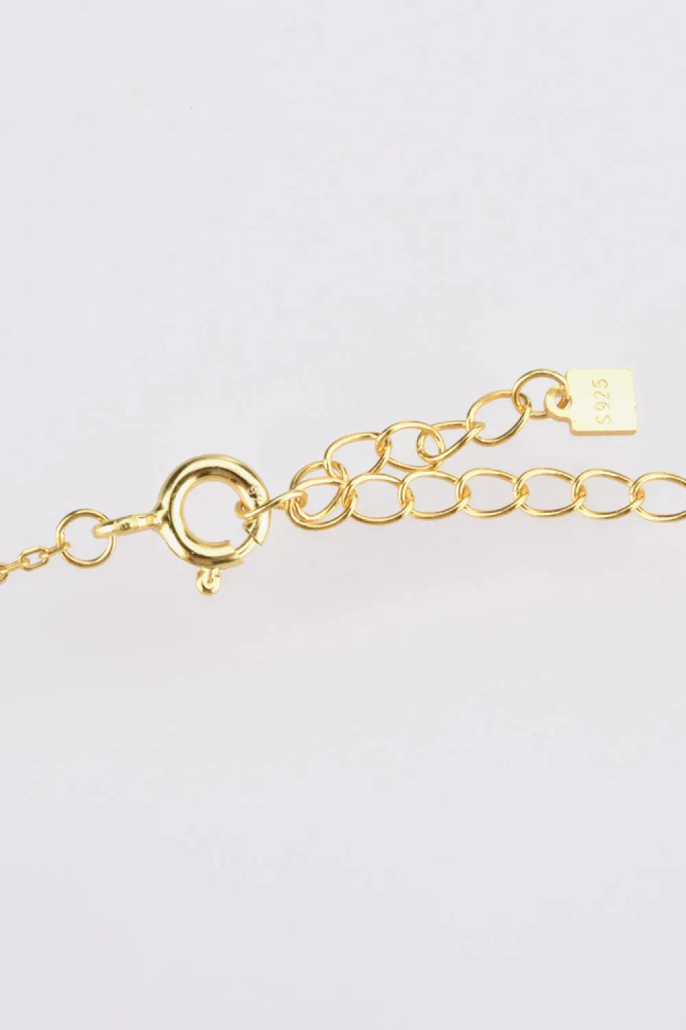 Zircon 925 Sterling Silver Necklace Necklaces - Tophatter Daily Deals