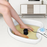 Ionic Foot Detox Spa Bath With Whirlpool Vibrating Massage - Tophatter Daily Deals
