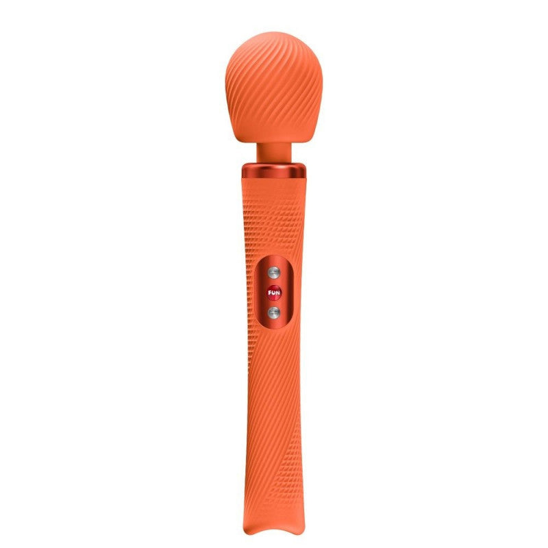 Fun Factory Vim (Orange) – USB-C Rechargeable Rumbling Massage Wand > Sex Toys > Massage Wands - Tophatter Daily Deals