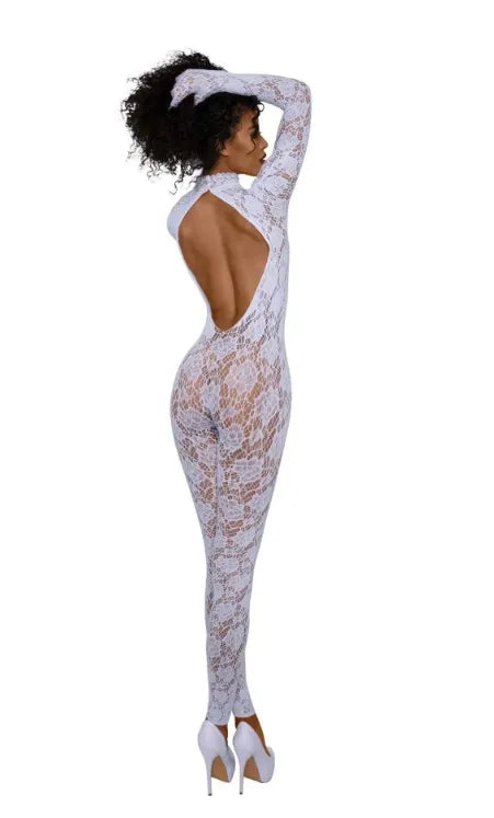 Gloved Bodystocking Dmnd – Nylon Spandex Bodystocking > Clothes > Bodies and Playsuits - Tophatter Daily Deals