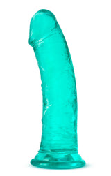 B Yours Plus Roar N Ride (Teal) – Soft Crystal Dildo 8 Inch with Suction Cup Base > Dildos > Realistic Dildos - Tophatter Daily Deals