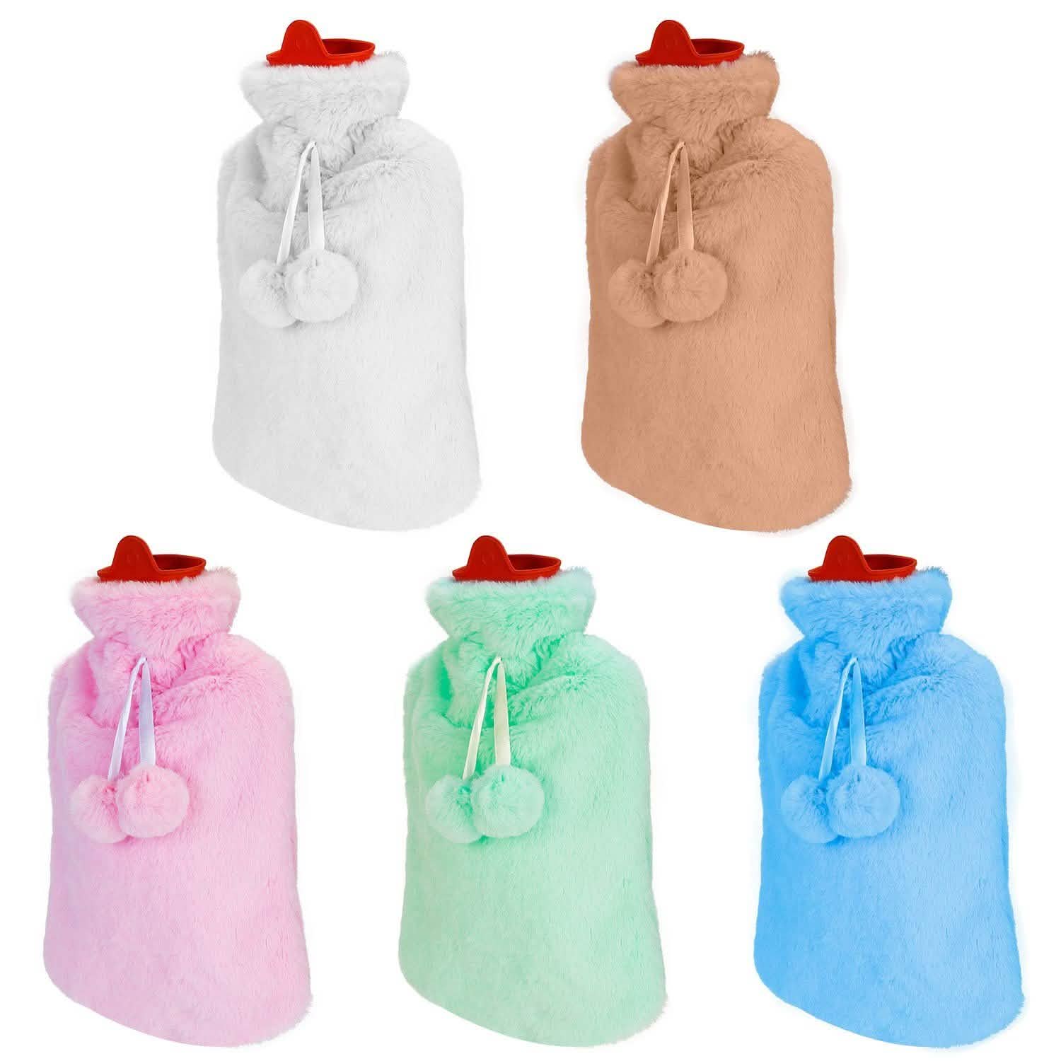 2L Hot Water Bottle with Plush Cover Health & Wellness - Tophatter Daily Deals