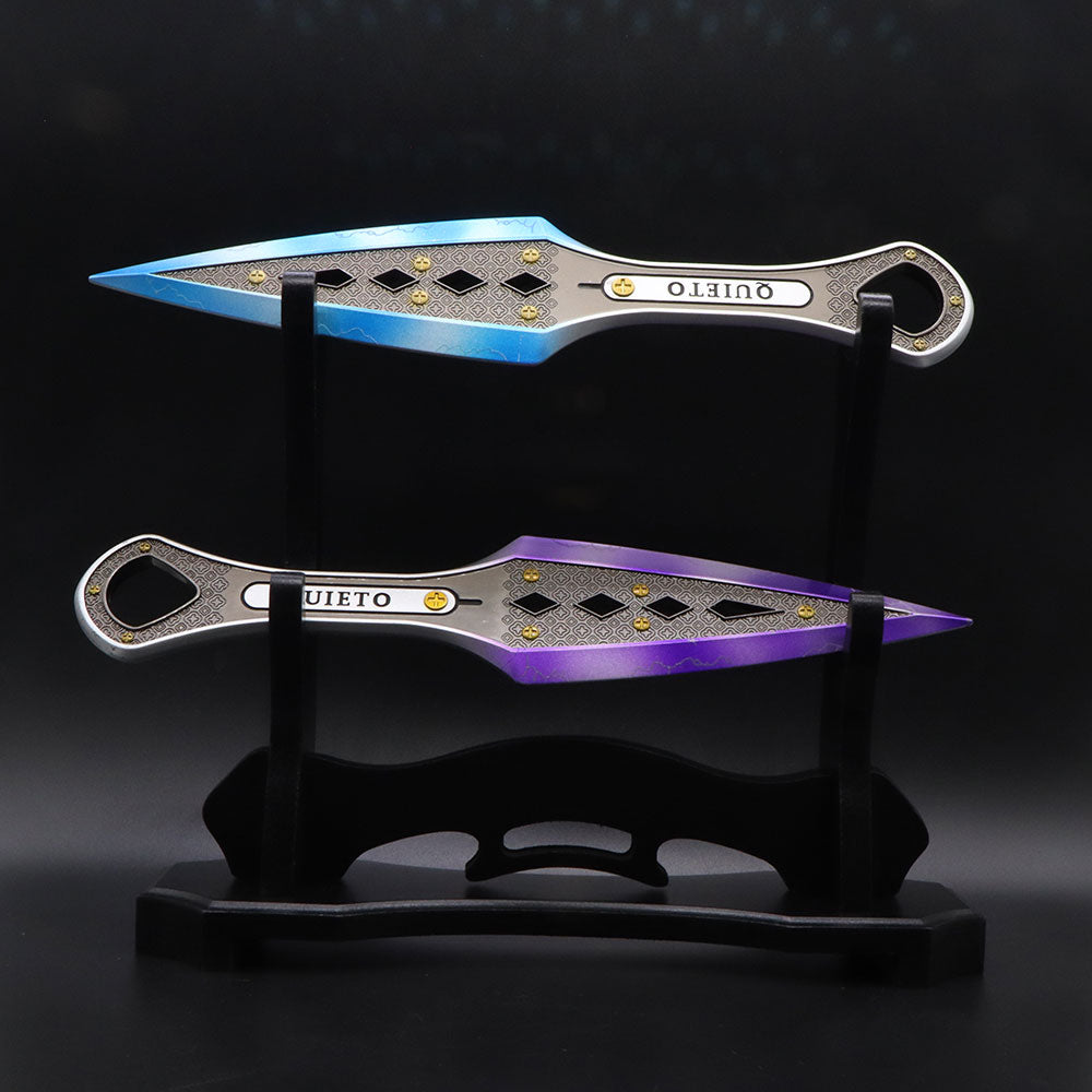 2-Layer Wooden Full-Size ACG Weapon Display Holder - Tophatter Daily Deals