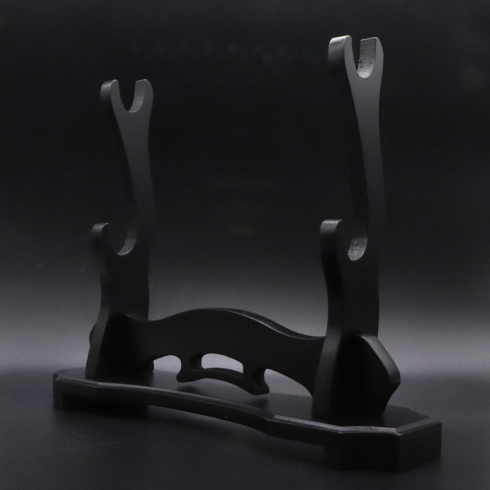 2-Layer Wooden Full-Size ACG Weapon Display Holder 2-Layer Wooden Holder - Tophatter Daily Deals