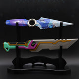 2-Layer Wooden Full-Size ACG Weapon Display Holder - Tophatter Daily Deals
