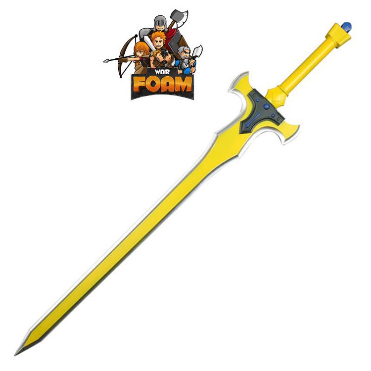 SAO Holy Sword Excalibur Kirito Foam Cosplay Anime Sword - Tophatter's Army Products & Self Defense Collectible Weapons - Tophatter Daily Deals