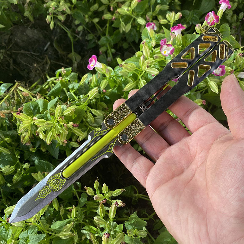 2nd Octane Balisong Metal Model-Octane Heirloom Replica - Tophatter Daily Deals