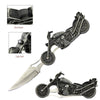 High Beam Motorcycle Fantasy Folding Knife With LED Light - TOPHATTER'S ARMORY DEALS Collectible Weapons - Tophatter Daily Deals
