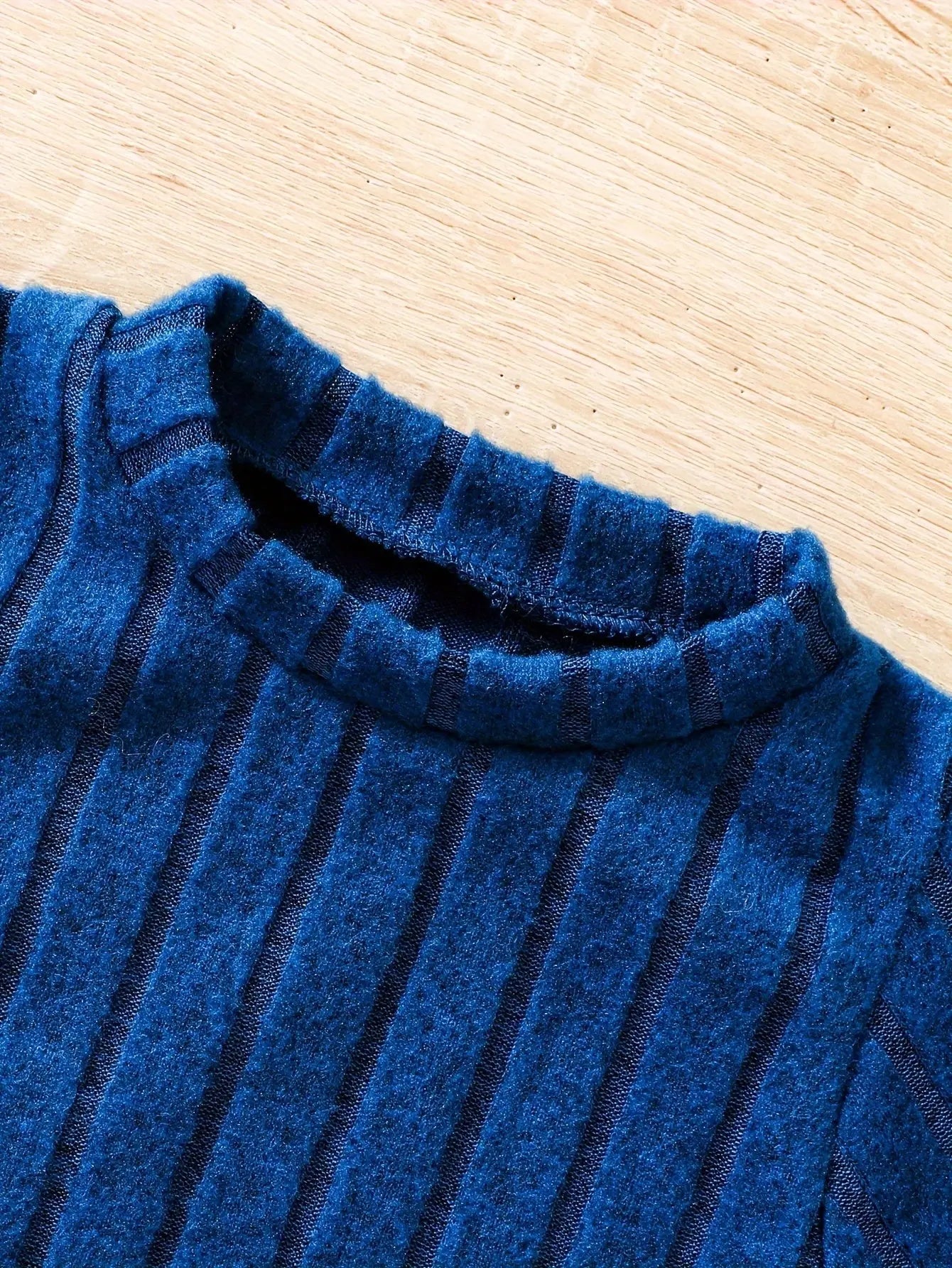 2pcs Toddler Girls Ribbed Outfits Crew Neck Long Sleeve Pullover Top + Flare Pants Set Spring Fall Sports Gift, Outdoor Clothing - Tophatter Daily Deals