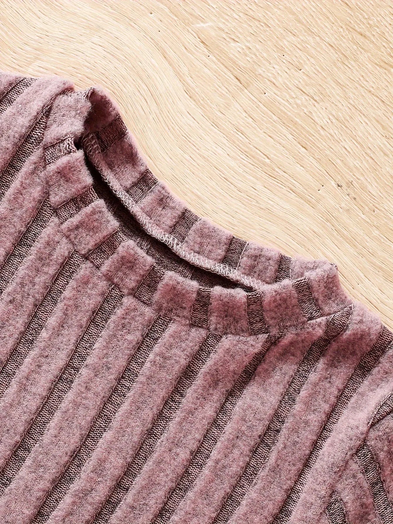 2pcs Toddler Girls Ribbed Outfits Crew Neck Long Sleeve Pullover Top + Flare Pants Set Spring Fall Sports Gift, Outdoor Clothing - Tophatter Daily Deals