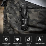 2pcs Tactical Folding Pocket Knife-GS21 Pocket Knives - Tophatter Daily Deals