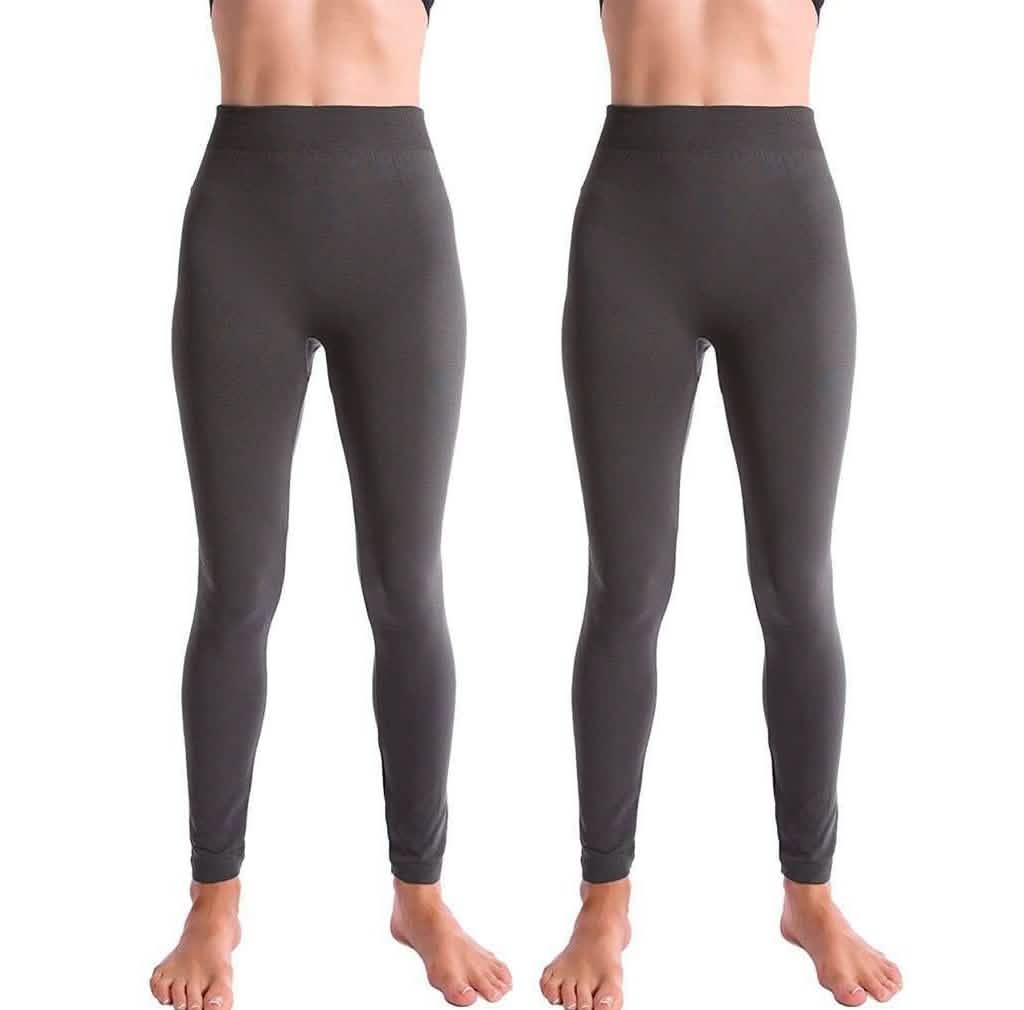 2-Pack Mossimo Fleece Lined Leggings Women's Bottoms - Tophatter Daily Deals