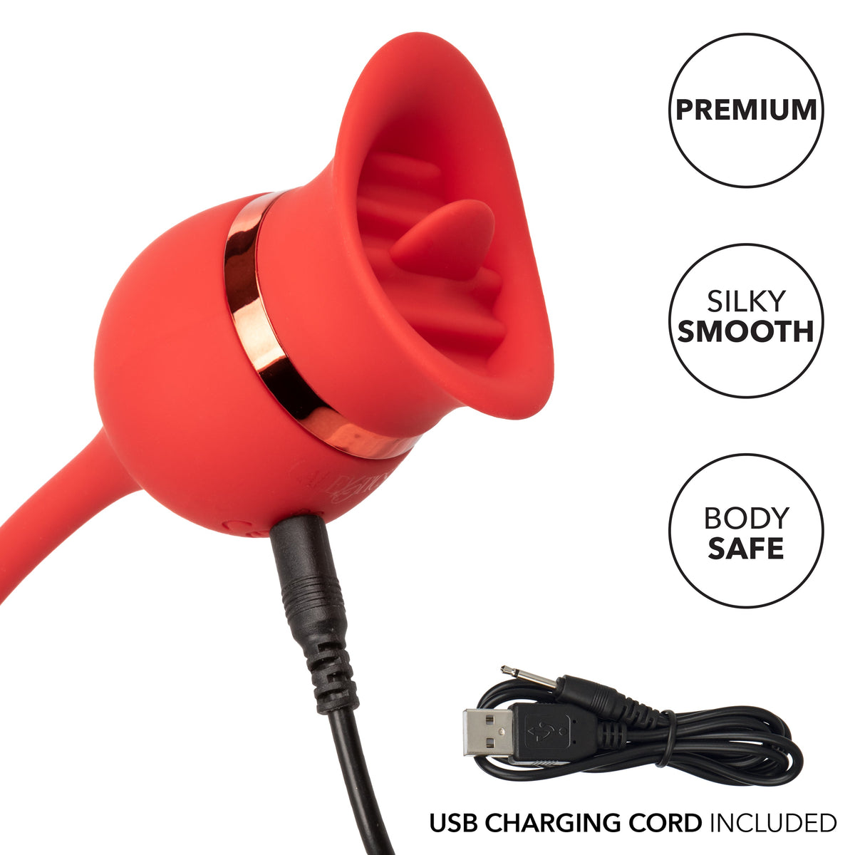 Casanova French Kiss – Dual Motor Vibrating Bullet Teaser Vibrator > Vibrators > Finger Vibrators - Tophatter Daily Deals