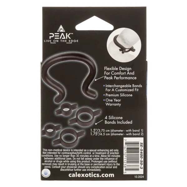 Peak Prolong Kit – Silicone Enhancer and Interchangeable Bands Kit > Cock Ring > Sets - Tophatter Daily Deals