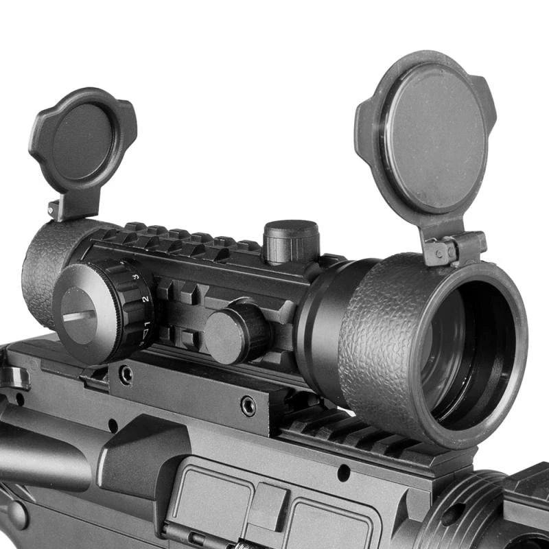 2x42 Red Dot Sight with Guide Rail Red Dot Sight - Tophatter Daily Deals