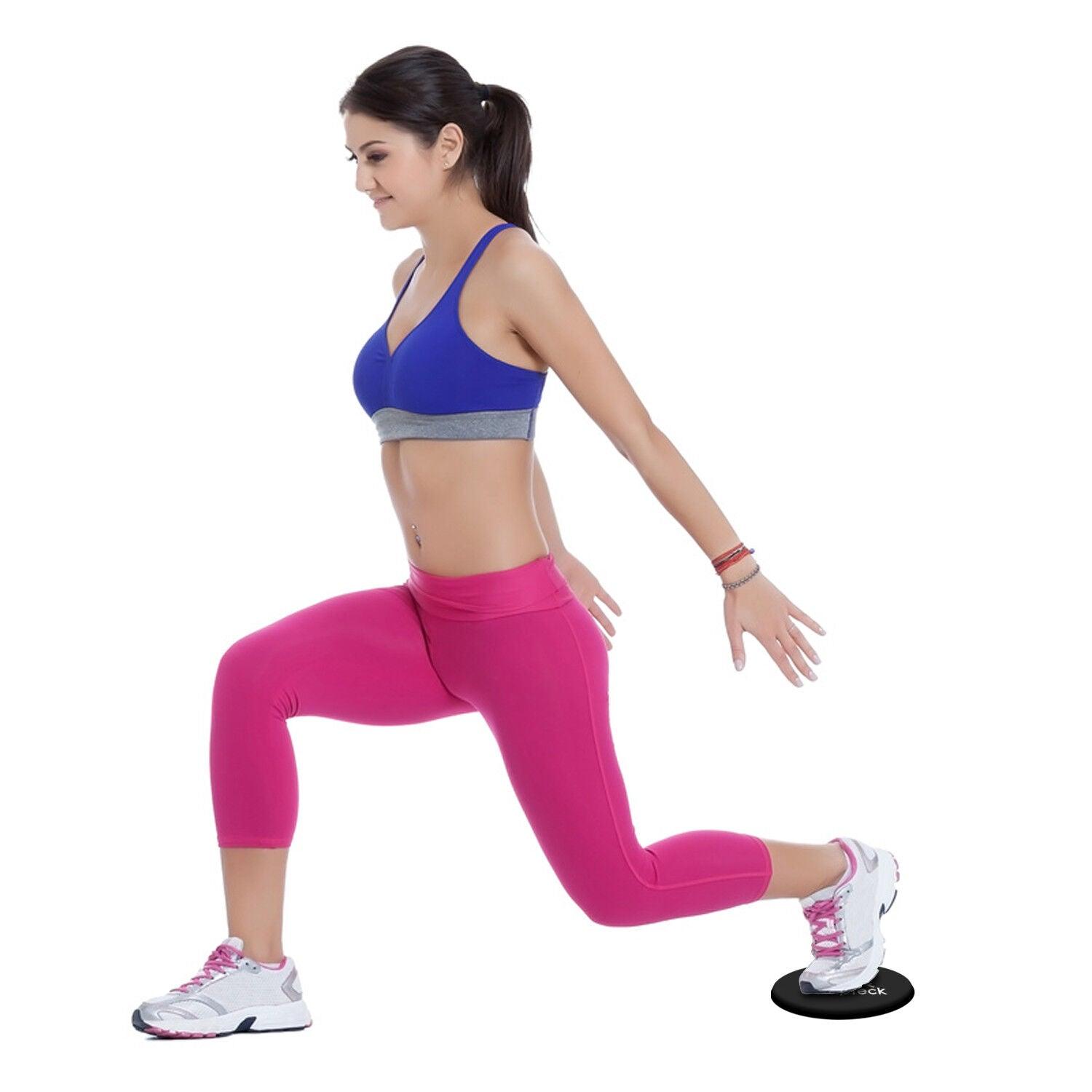 Dual Sided Gliding Discs - Core Sliders Foot Sliders Exercise Exercise & Fitness - Tophatter Daily Deals